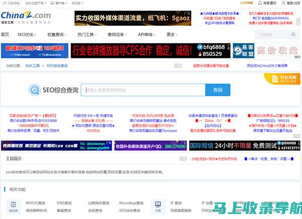 站长网站查询：比较、筛选、获取信息的全面指南